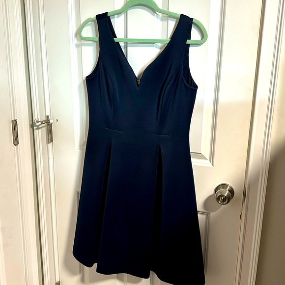 DKNY Navy Blue Cocktail Dress - Picture 1 of 2